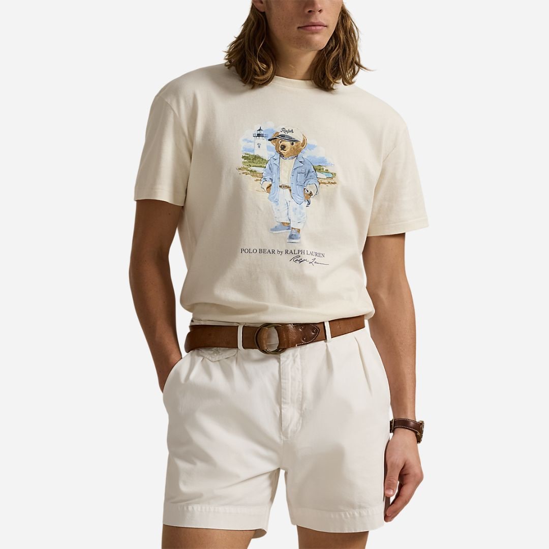 Custom Slim Fit Polo Bear Jersey T-Shirt - Nevis Studio Bt Sea Bear