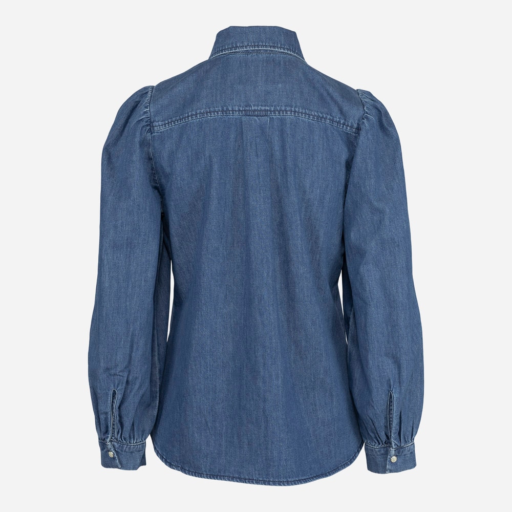 Percey Denim Blouse 515 Vintage Blue