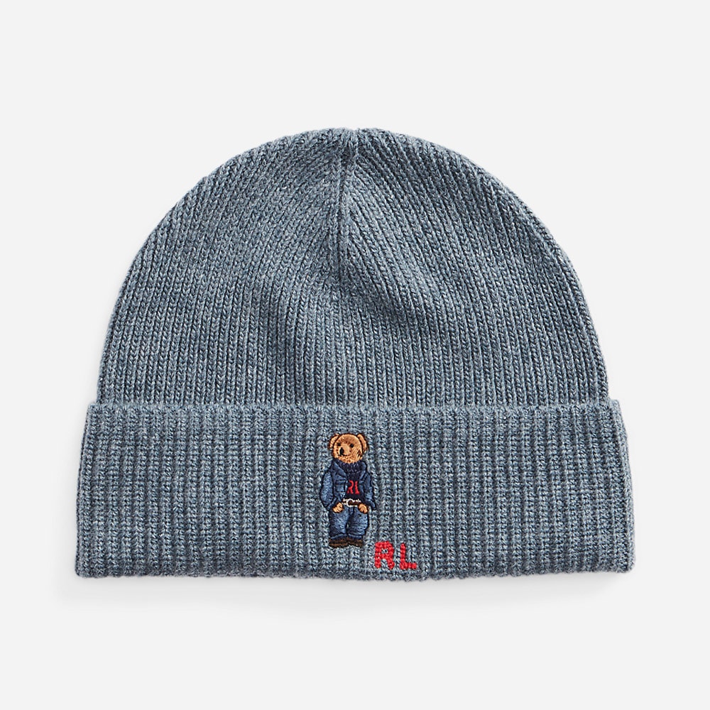 Dnm Bear Hat-Hat-Cold Weather Blue Heather