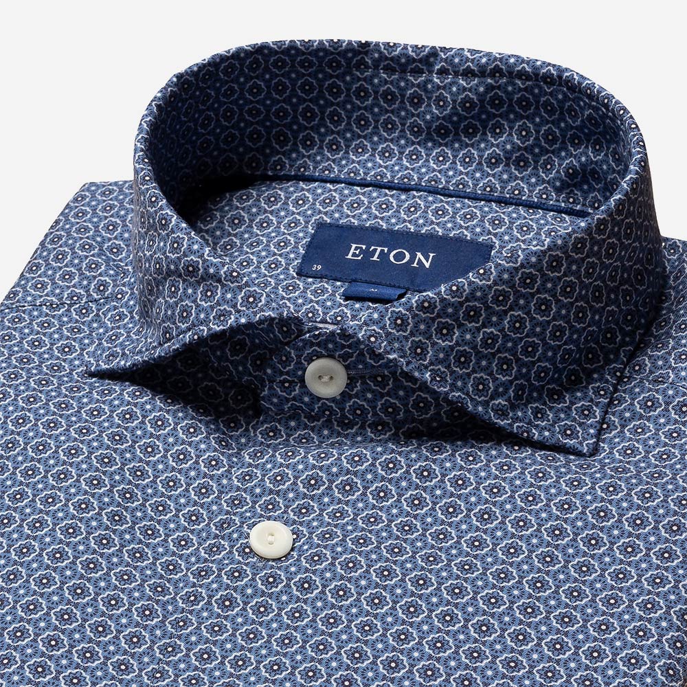 Slim Shirt Dark Blue
