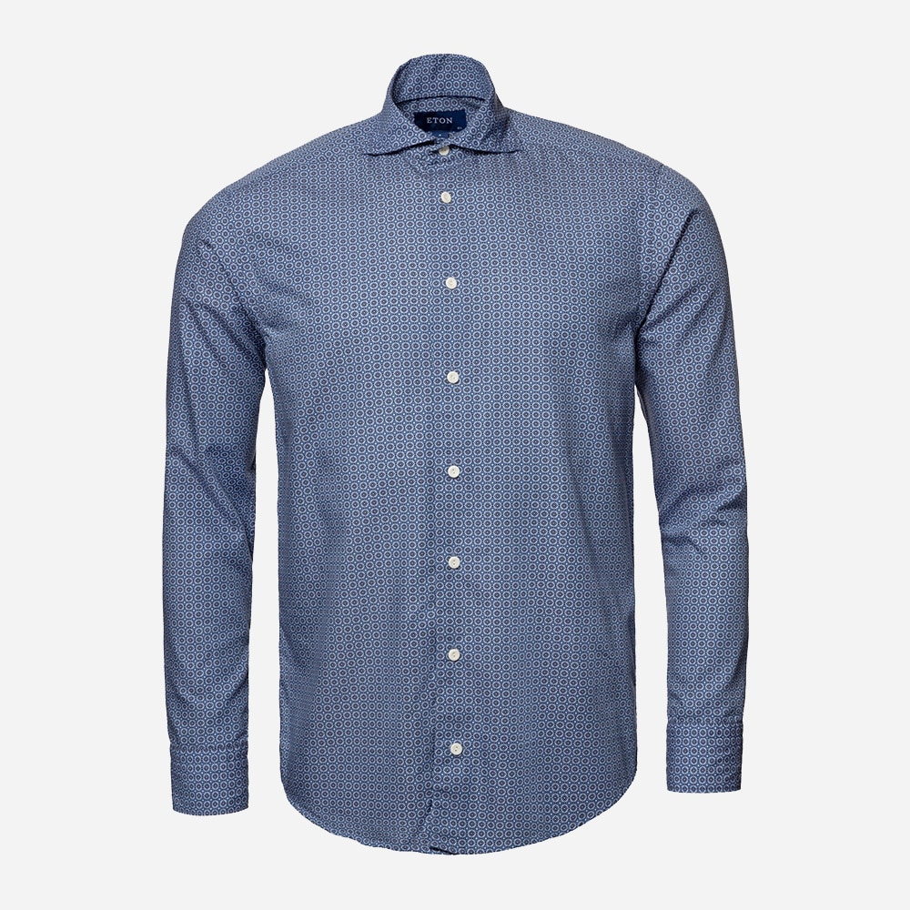 Slim Shirt Dark Blue