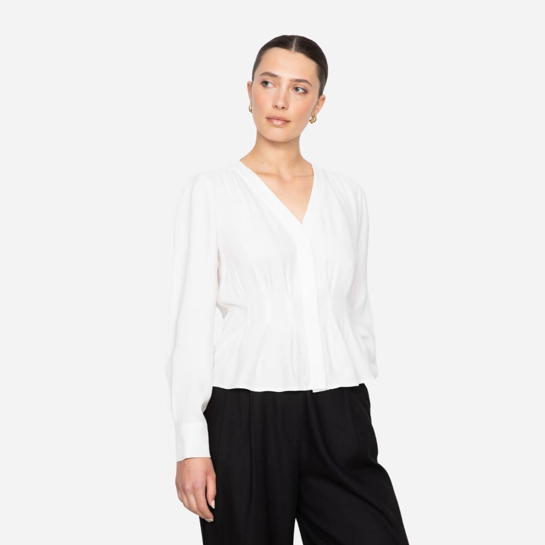 Flavia Blouse - Cream