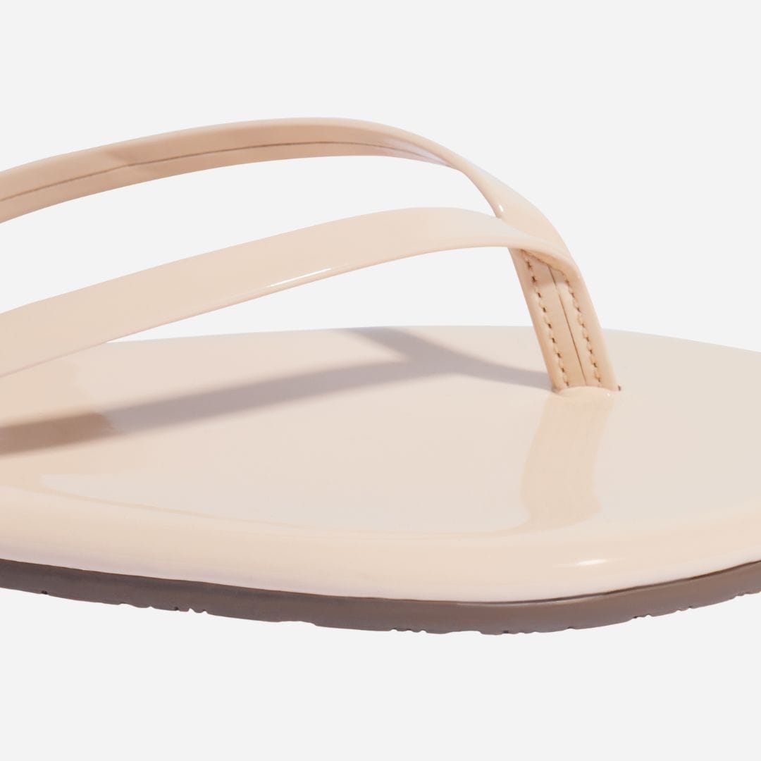 Foundations Gloss Flip Flop - Linen