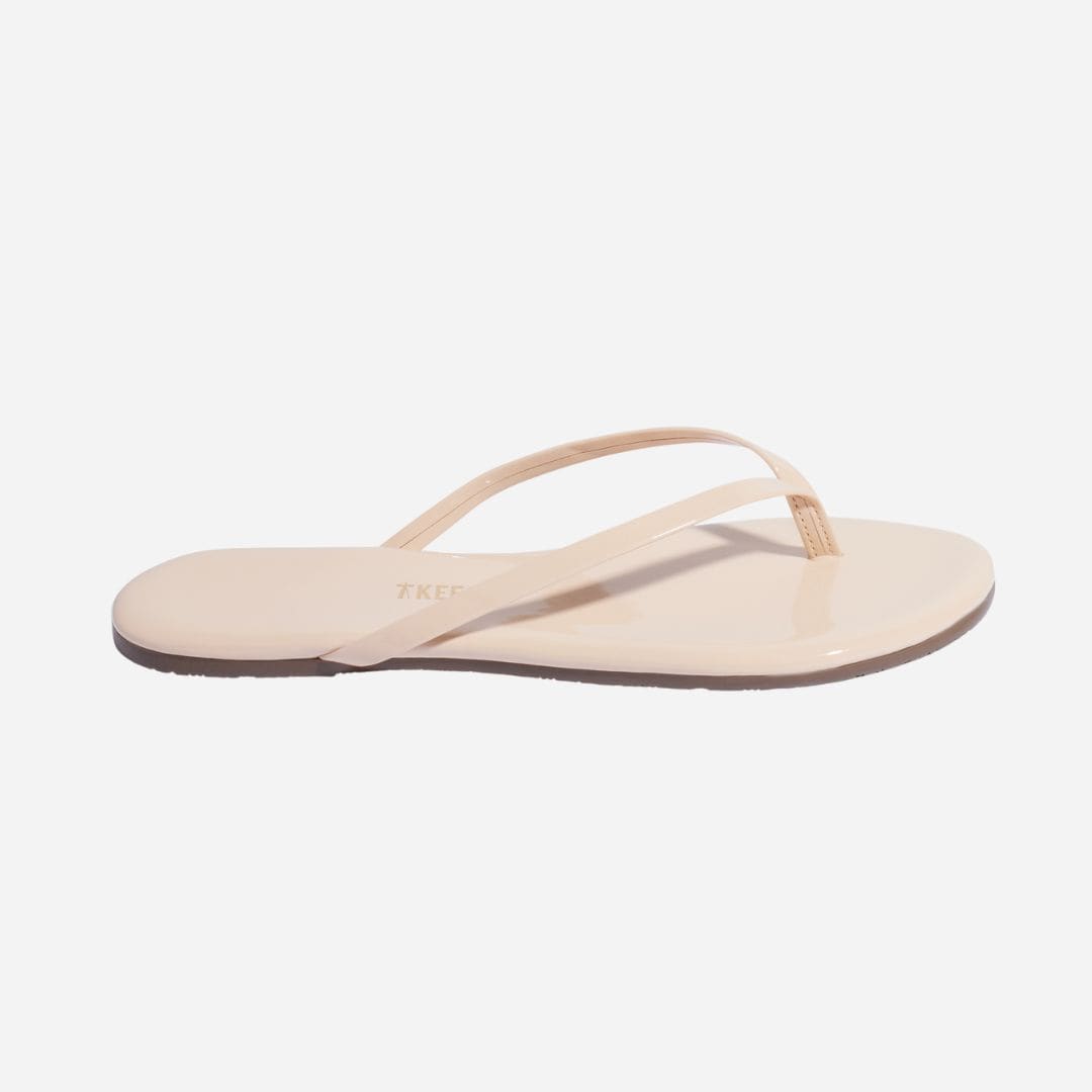 Foundations Gloss Flip Flop - Linen