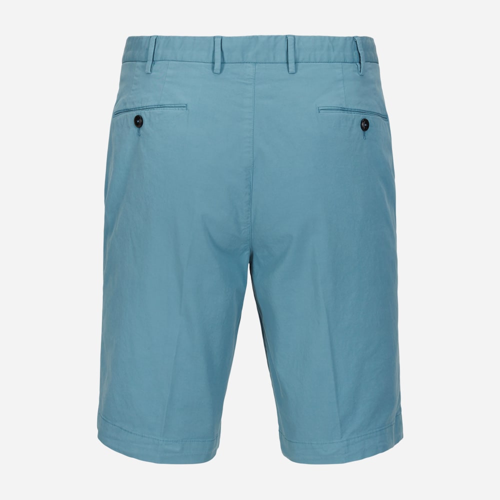 Gabardine Shorts Y330 Azzurro Grigio