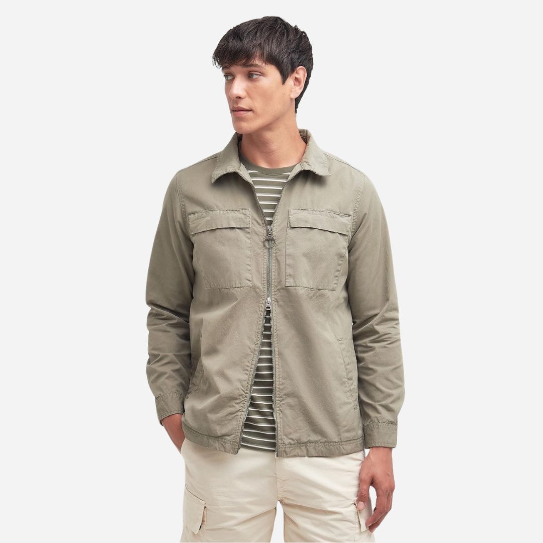 Glendale Overshirt - Washed Stone