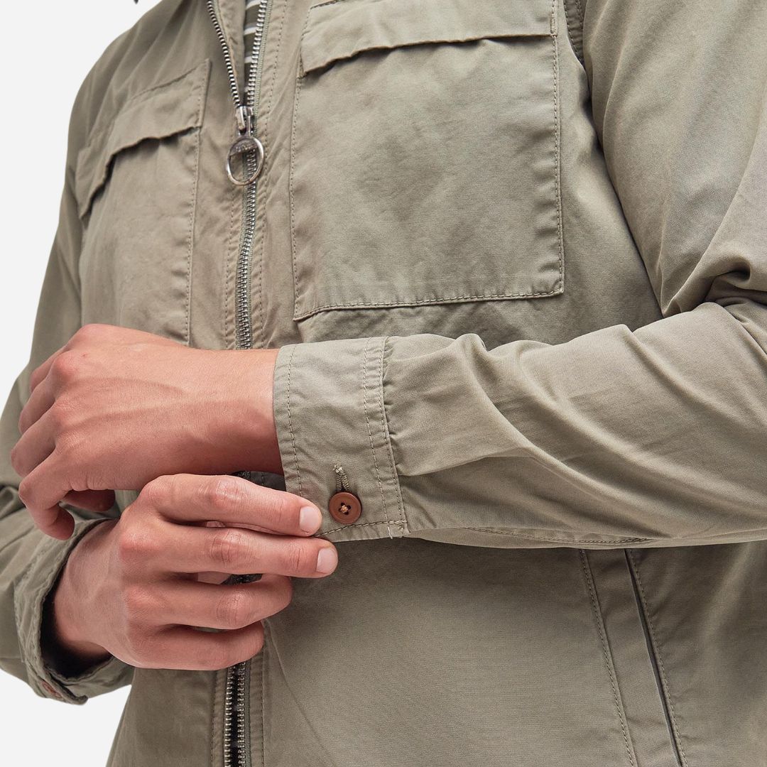 Glendale Overshirt - Washed Stone