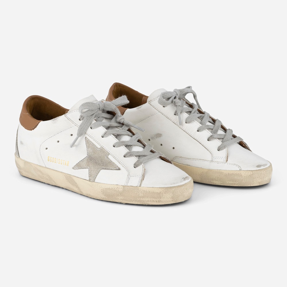 Super Star Leather White/Ice/Light Brown