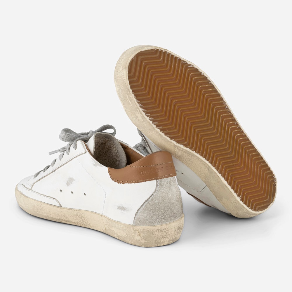 Super Star Leather White/Ice/Light Brown