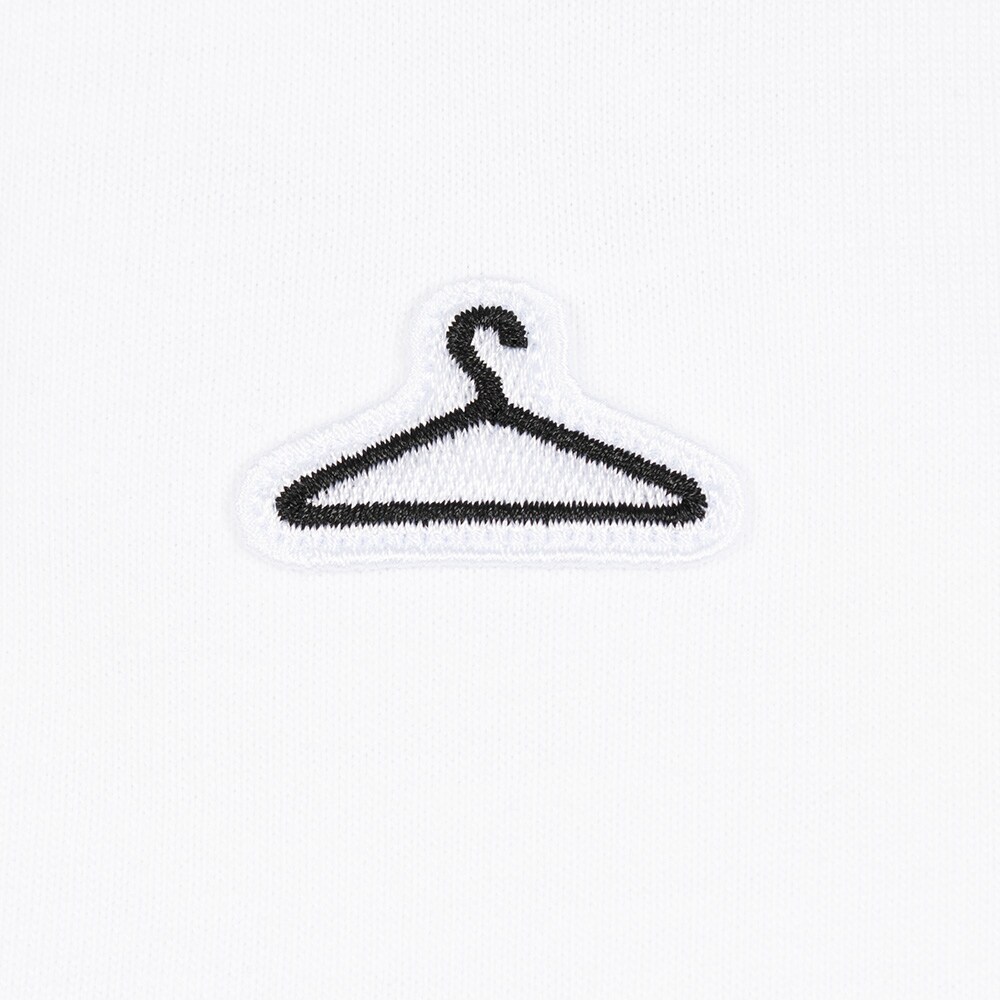Hanger Crop Tee White