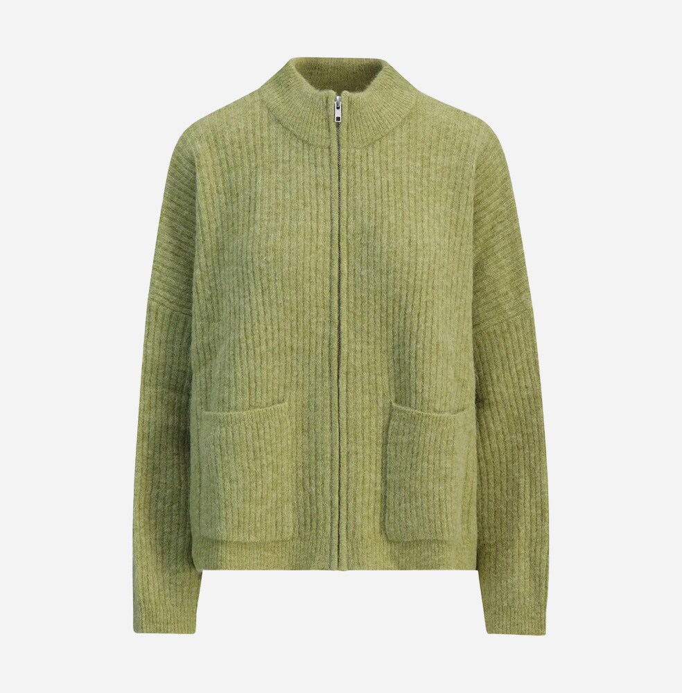 Penguin Knit Cardigan Lt Green