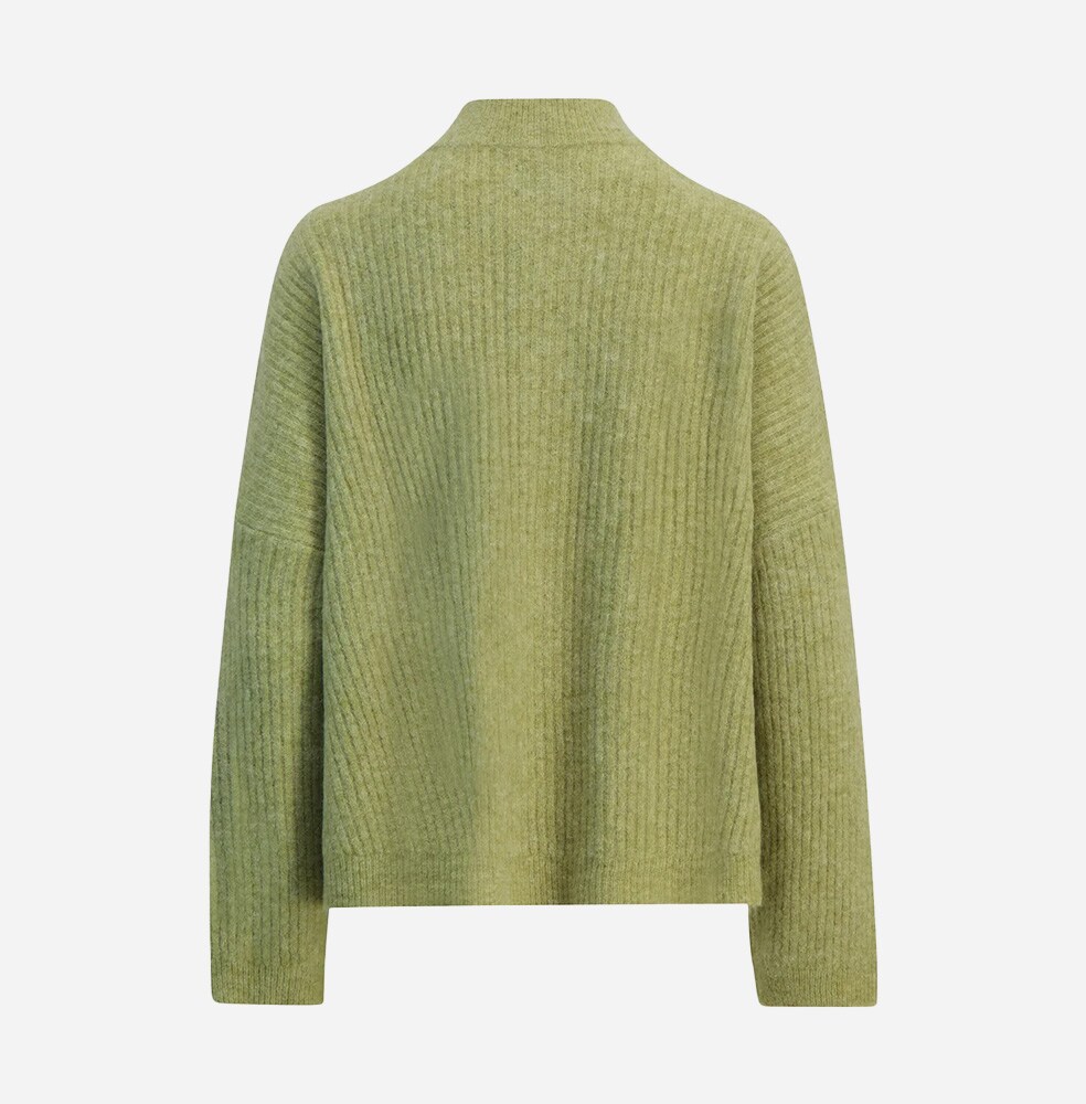 Penguin Knit Cardigan Lt Green