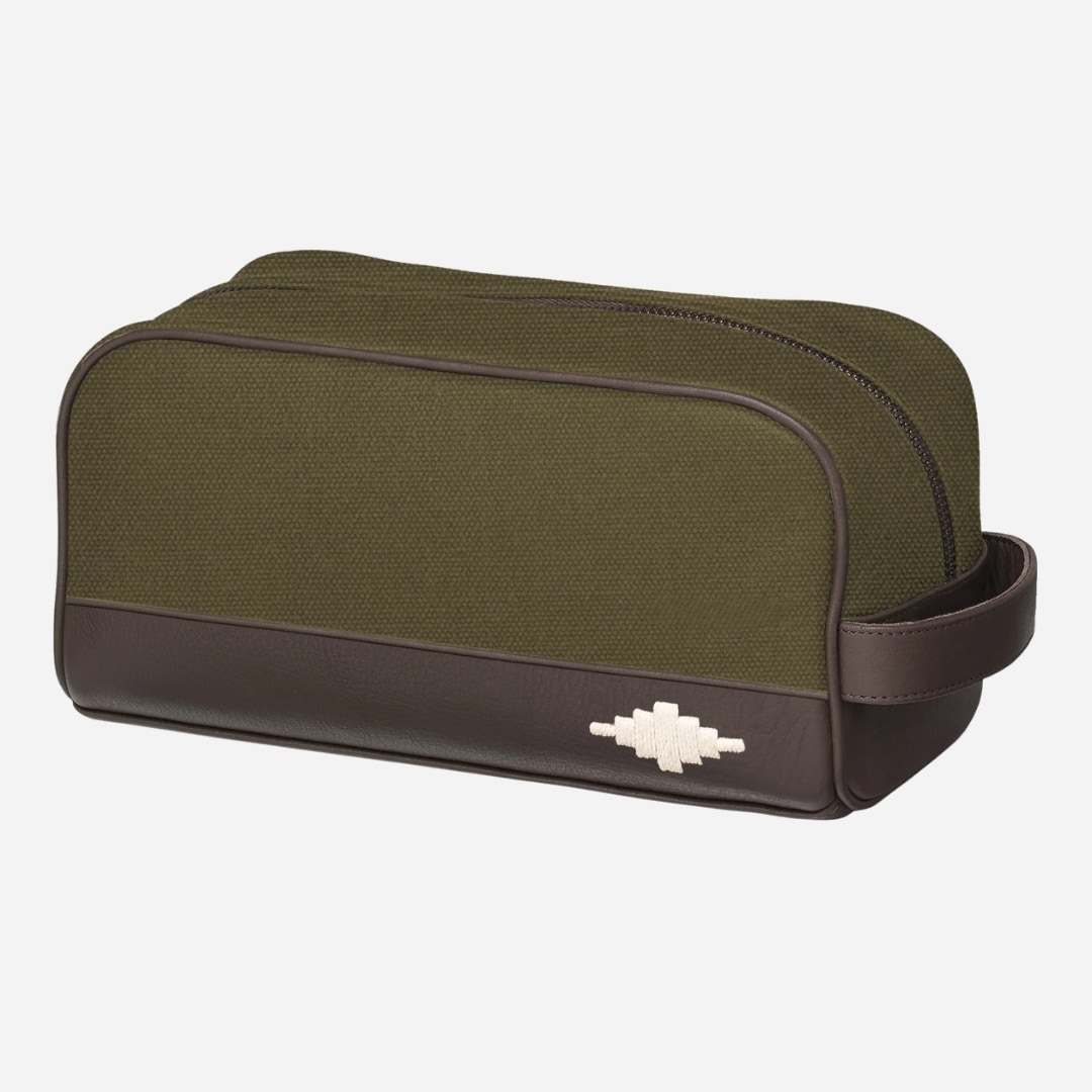 Hombre Washbag - Forest Canvas