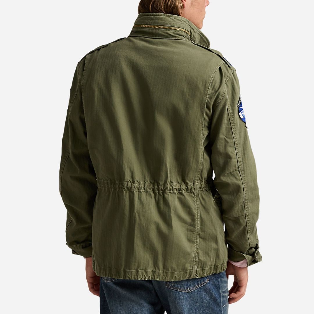  Icnc Fld Jkt -  Olive Mountain W/ Patches