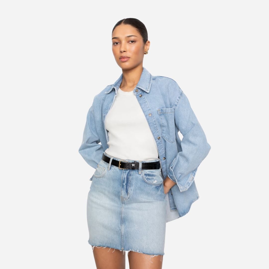 Jamie Skirt Light Blue