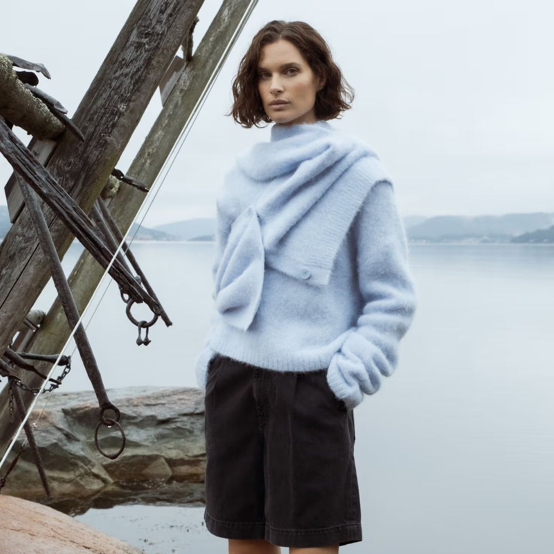 Joy Knit -  Light Blue