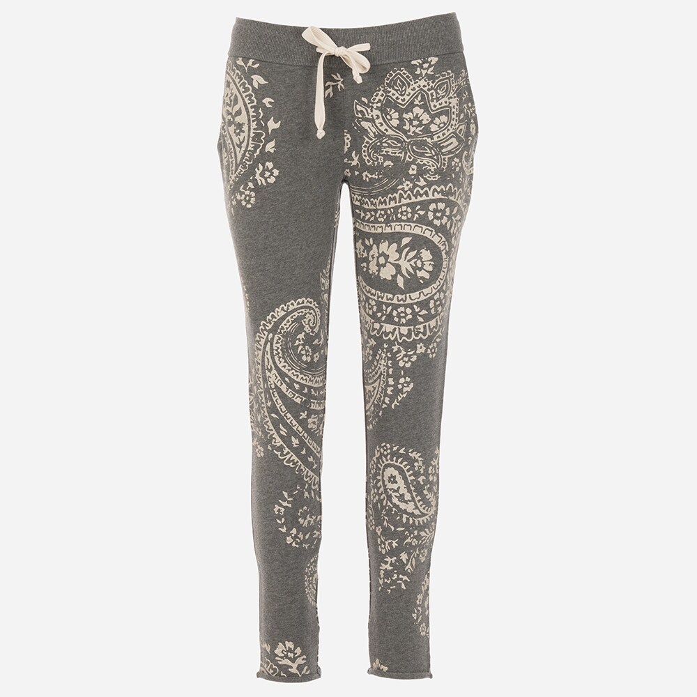 Light Fleece Trousers - Vintage Paisley Sf Graphite Mel.