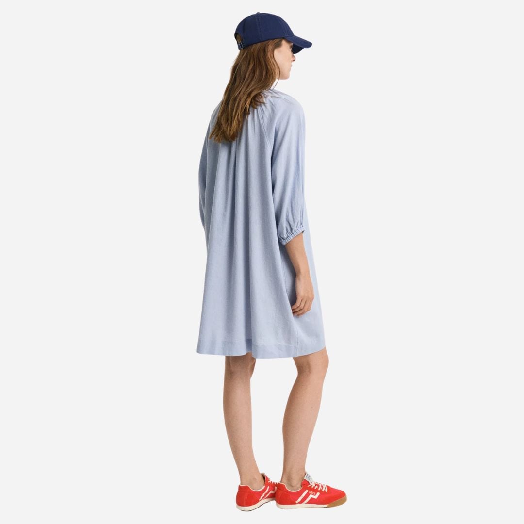 Linen Dress - Light Blue