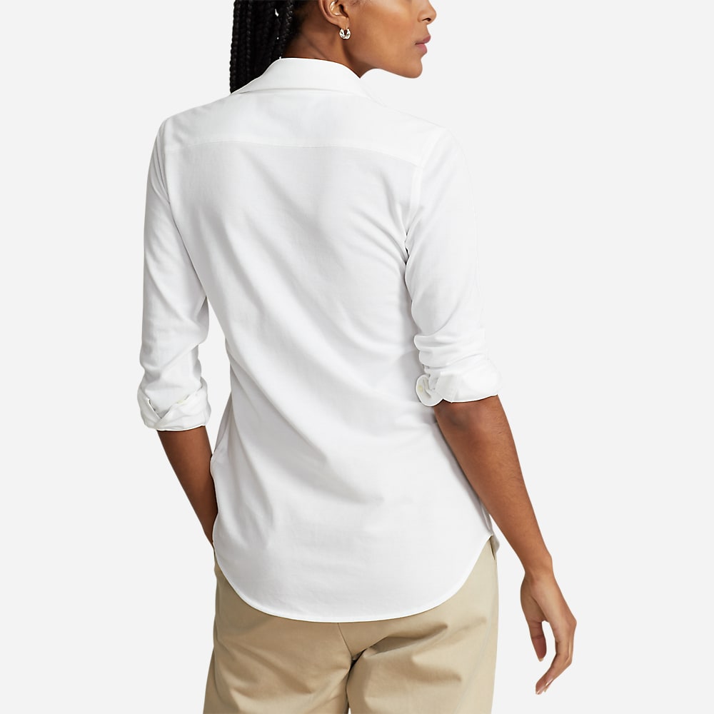 Ls Heidi-Skinny-Long Sleeve-Knit White