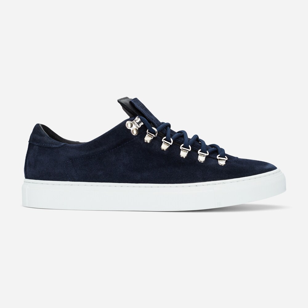Marostica Low Navy Suede