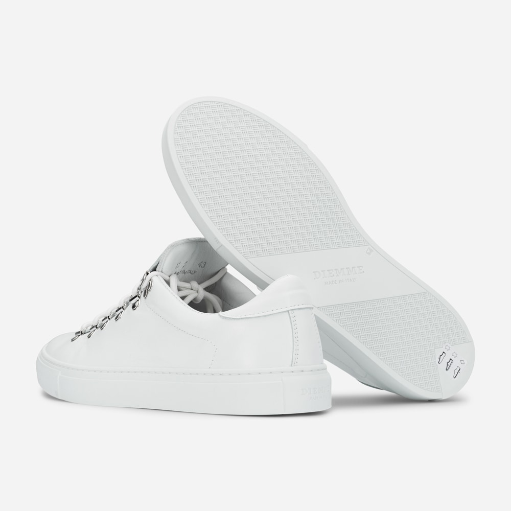 Marostica Low - White Nappa
