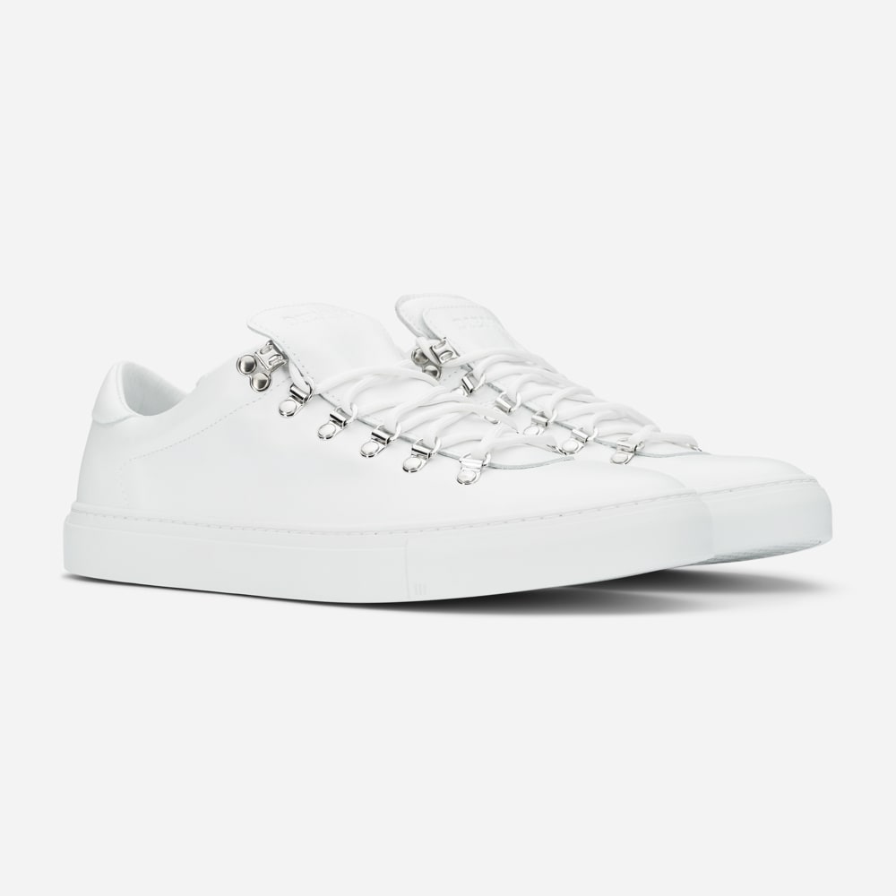 Marostica Low - White Nappa
