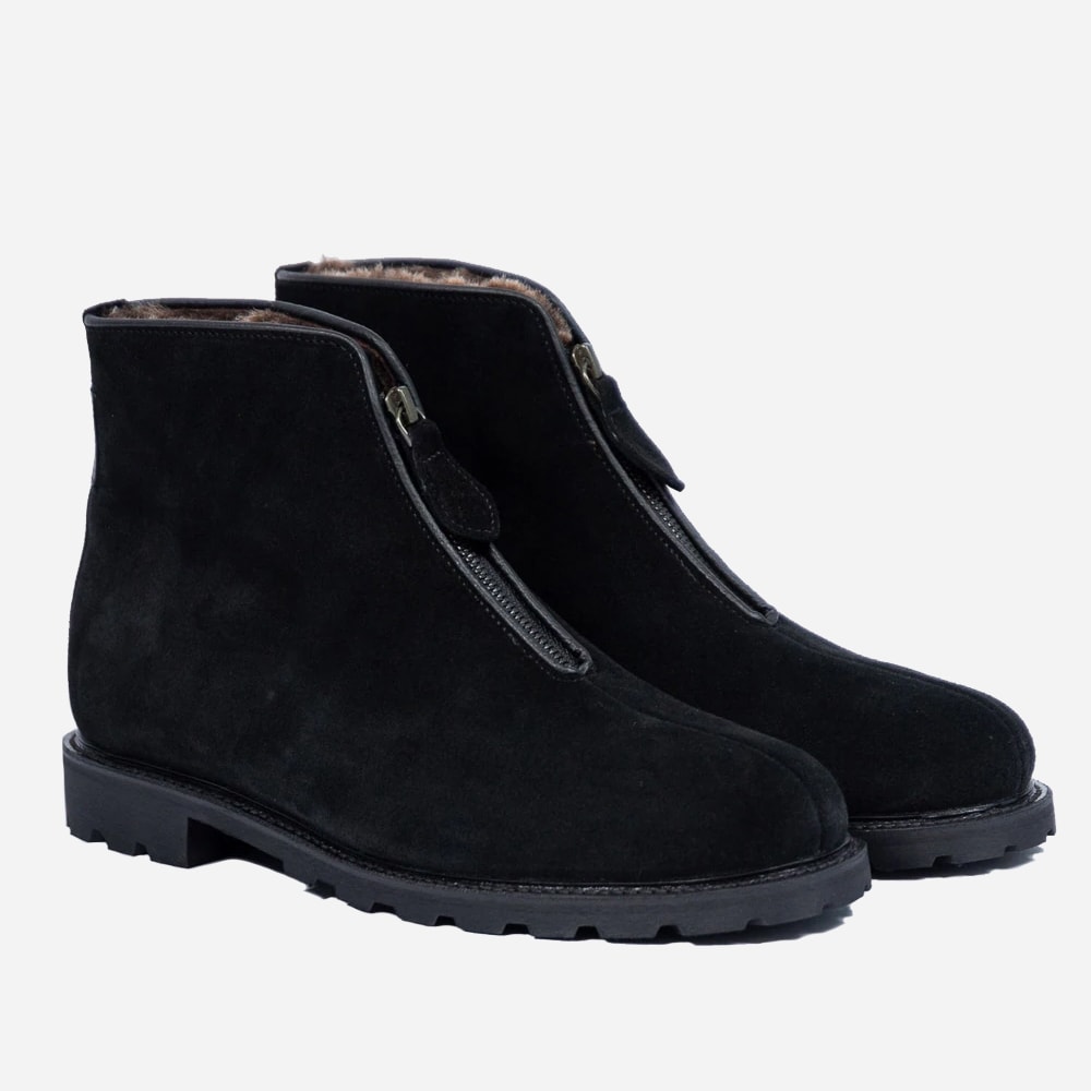 Apres Ski Black Suede