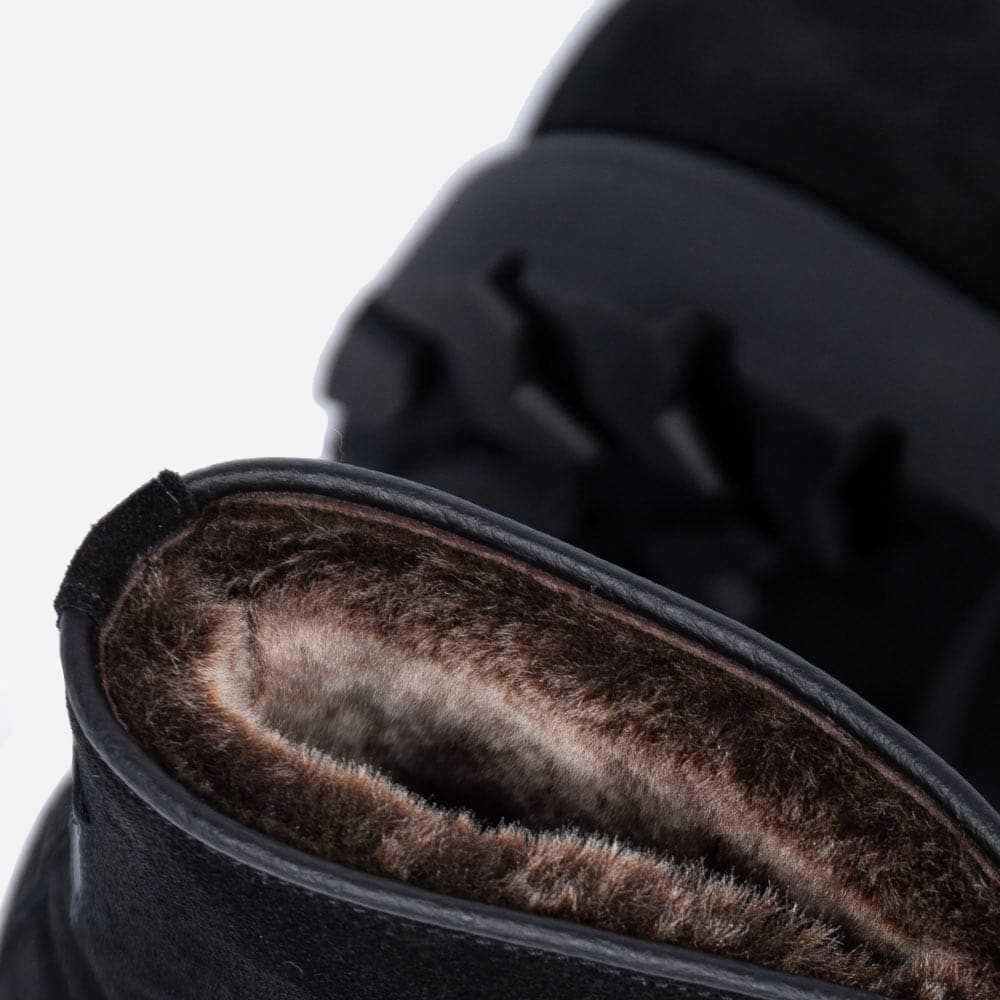 Apres Ski Black Suede