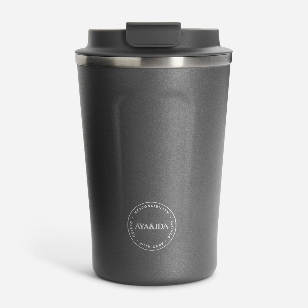 Cup 2 Go 380ml - Dark Grey