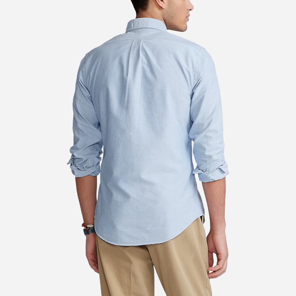 Slim Fit Oxford Shirt - Blue