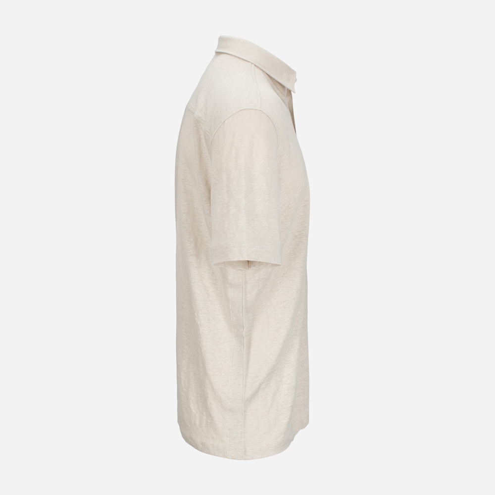 Pure Linen Polo 272 Beige