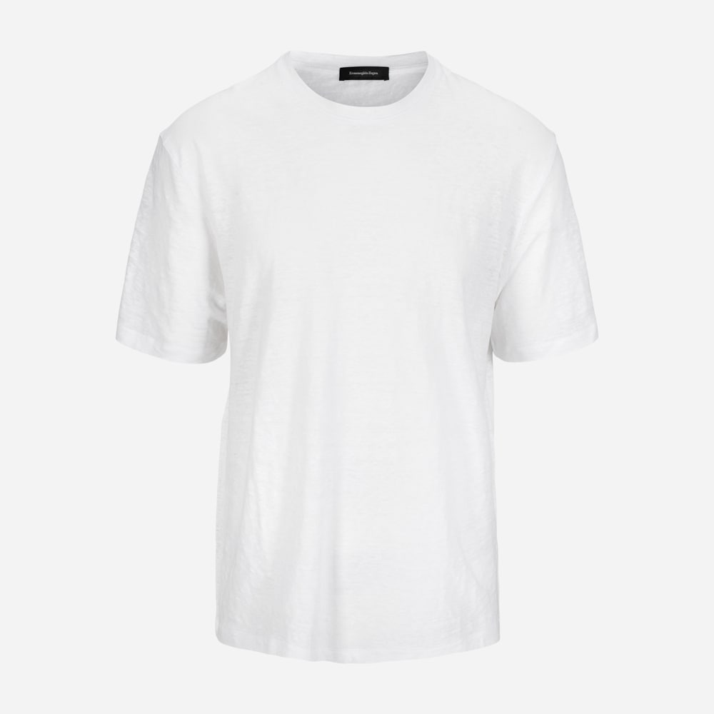 Pure Linen T-Shirt N00 White