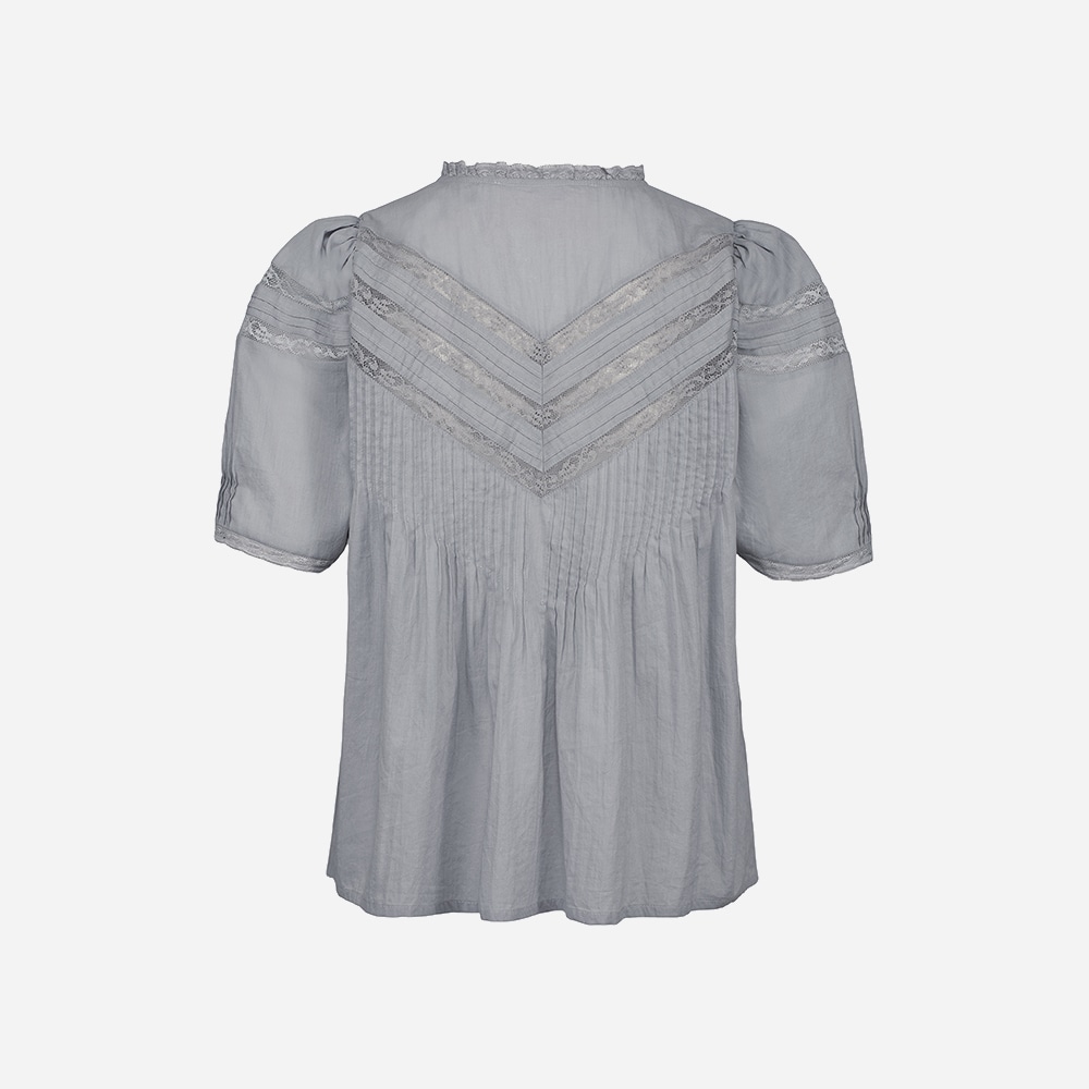 Willow Blouse Dusty Blue
