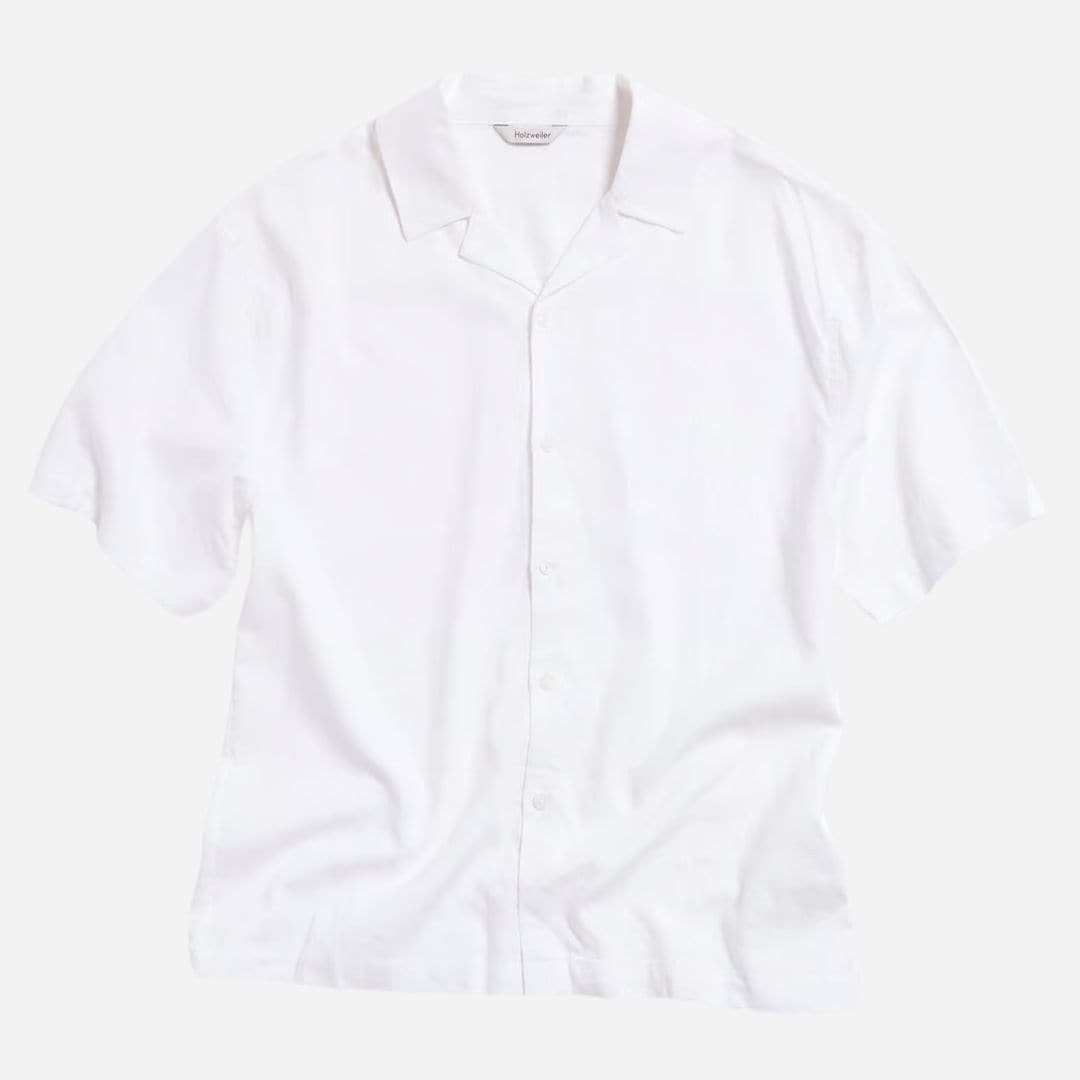 Pier Solid Shirt -  White