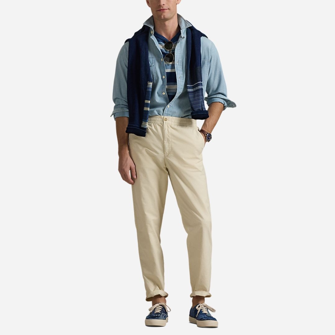 Polo Prepster Classic Mineral-Dyed Pant - Natural