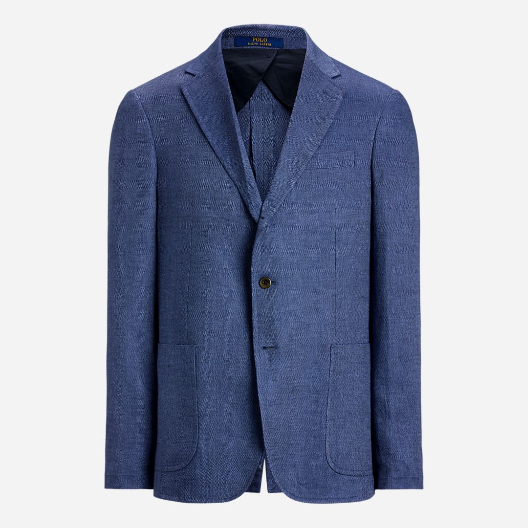 Polo Soft Modern Twill Sport Coat - Bright Navy