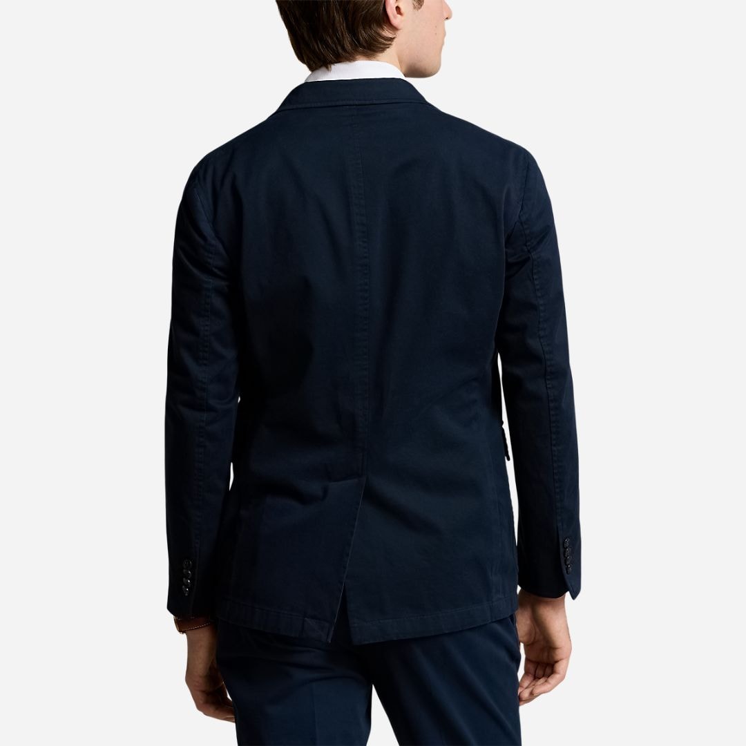 Polo Soft Tailored Chino Suit Jacket -  Bright Navy