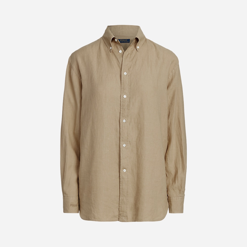 Ls Ligh St-Long Sleeve-Blouse Khaki