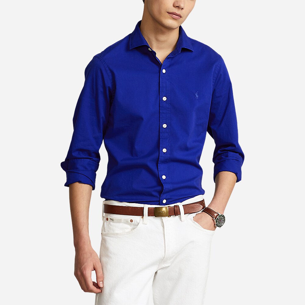Slestppcs-Long Sleeve-Sport Shirt Heritage Royal