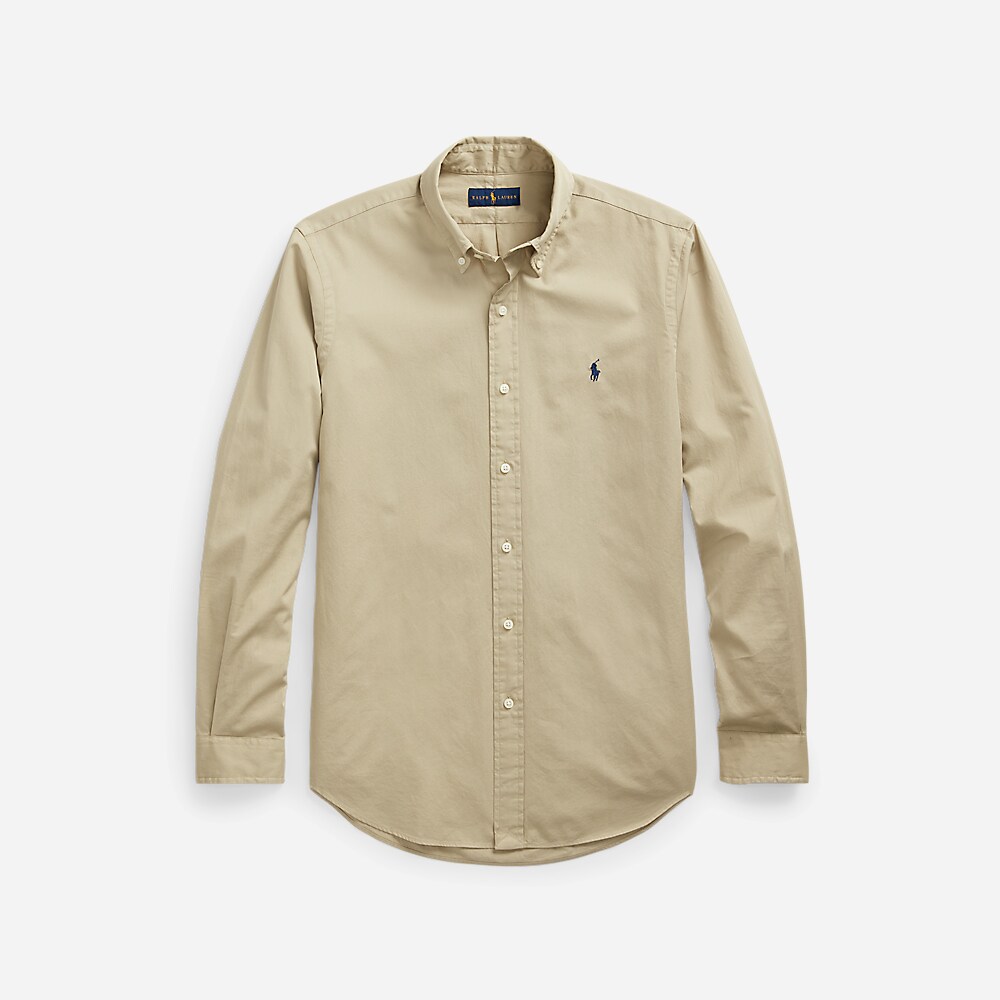 Slestppcs-Long Sleeve-Sport Shirt Surrey Tan