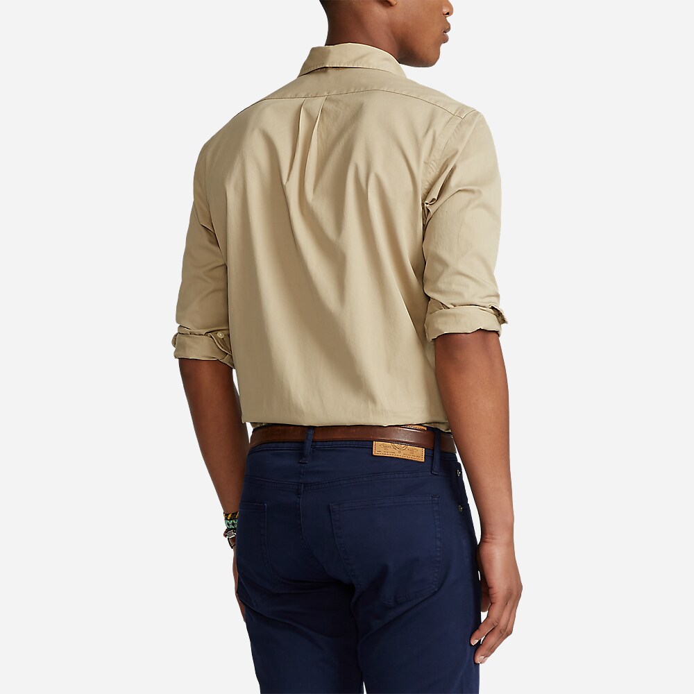 Slestppcs-Long Sleeve-Sport Shirt Surrey Tan