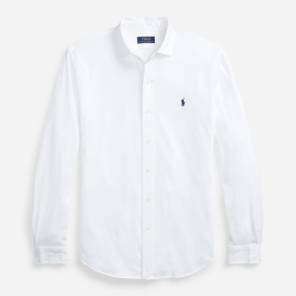 Estppcs-Long Sleeve-Sport Shirt White