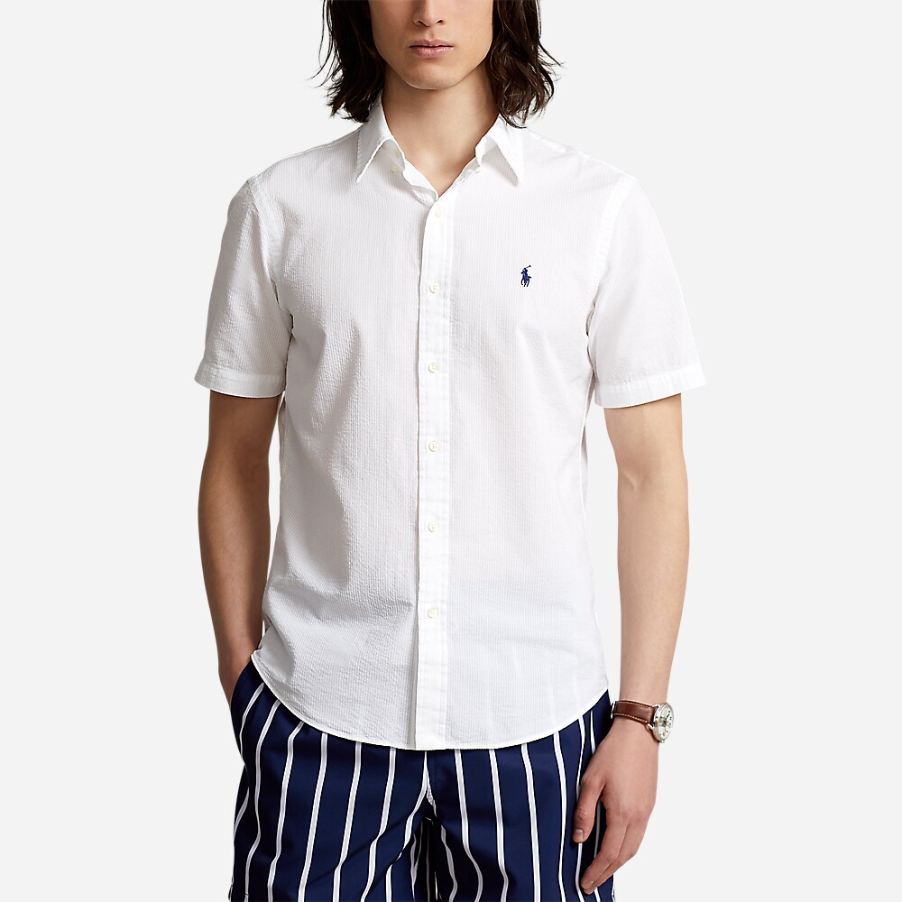 Cubdppcssprp-Short Sleeve-Sport Shirt White