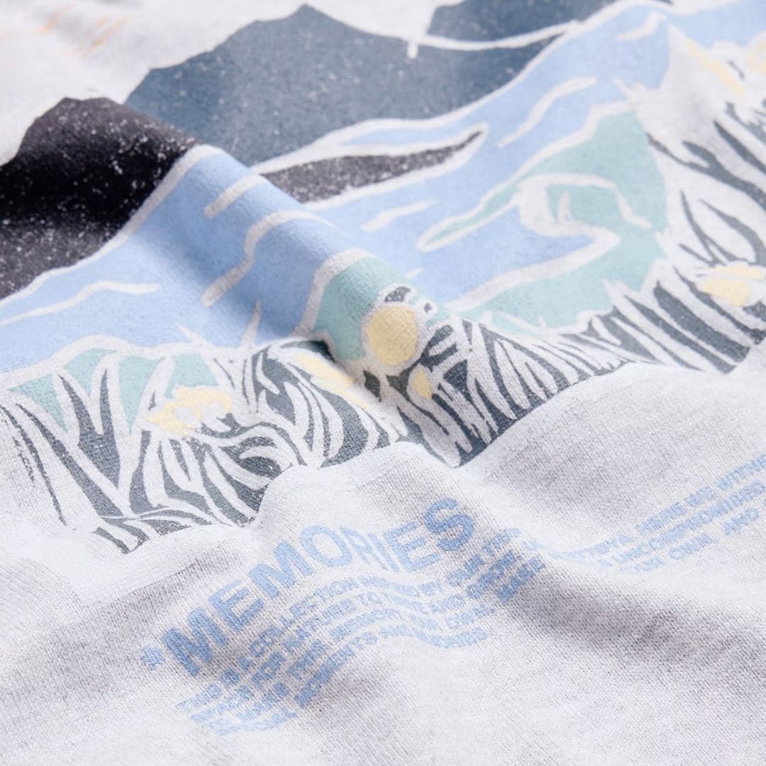 Ranger National Tee -  Lt Grey Mix