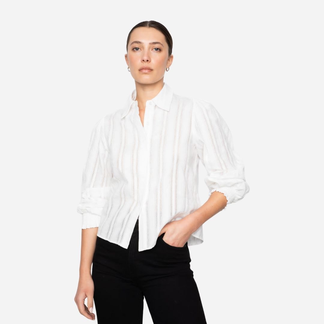 Serafina Blouse - White