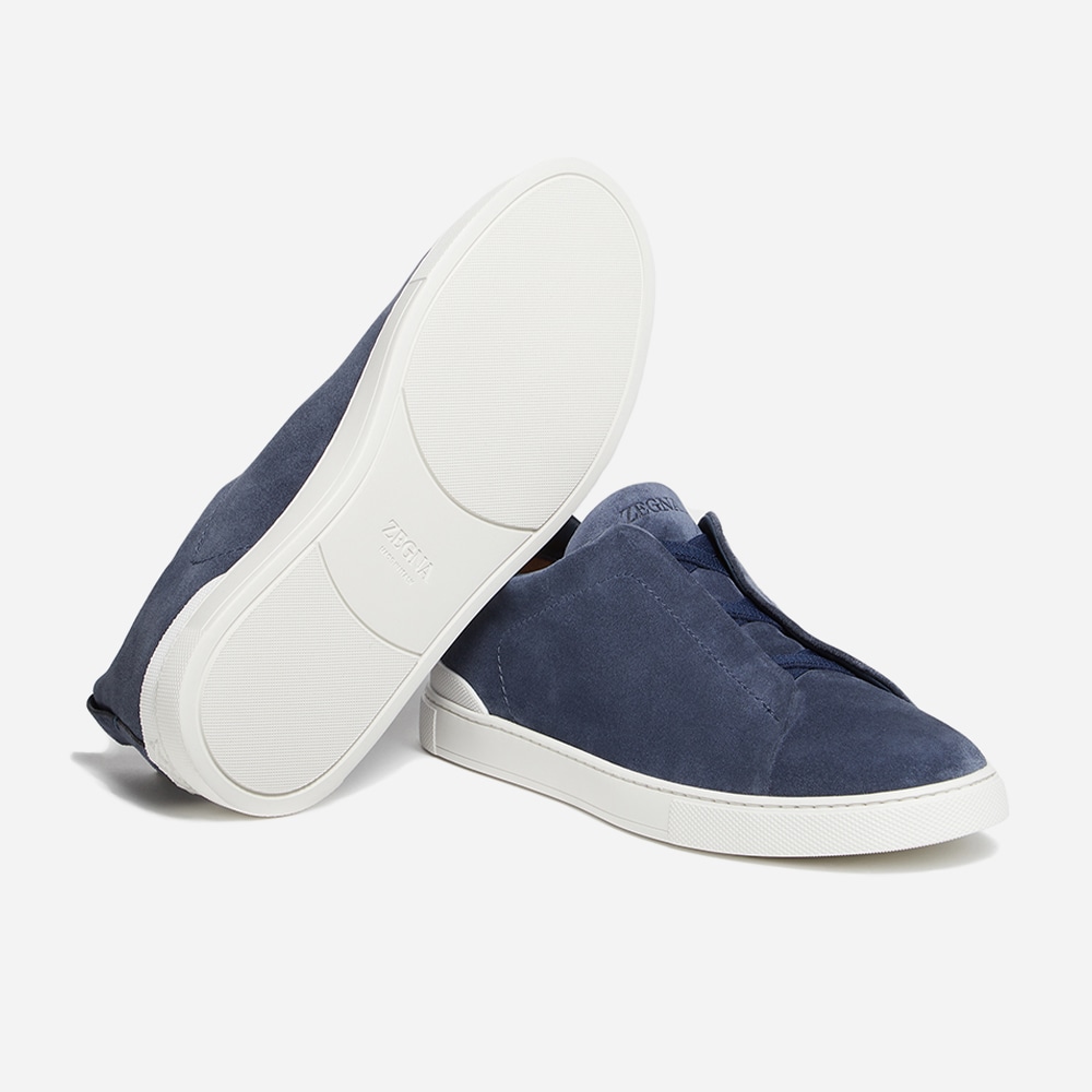 Triple Stitch - Dark Blue Solid