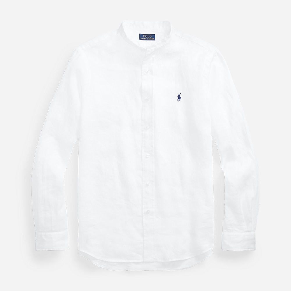 Slpsbbndppcs-Long Sleeve-Sport Shirt White
