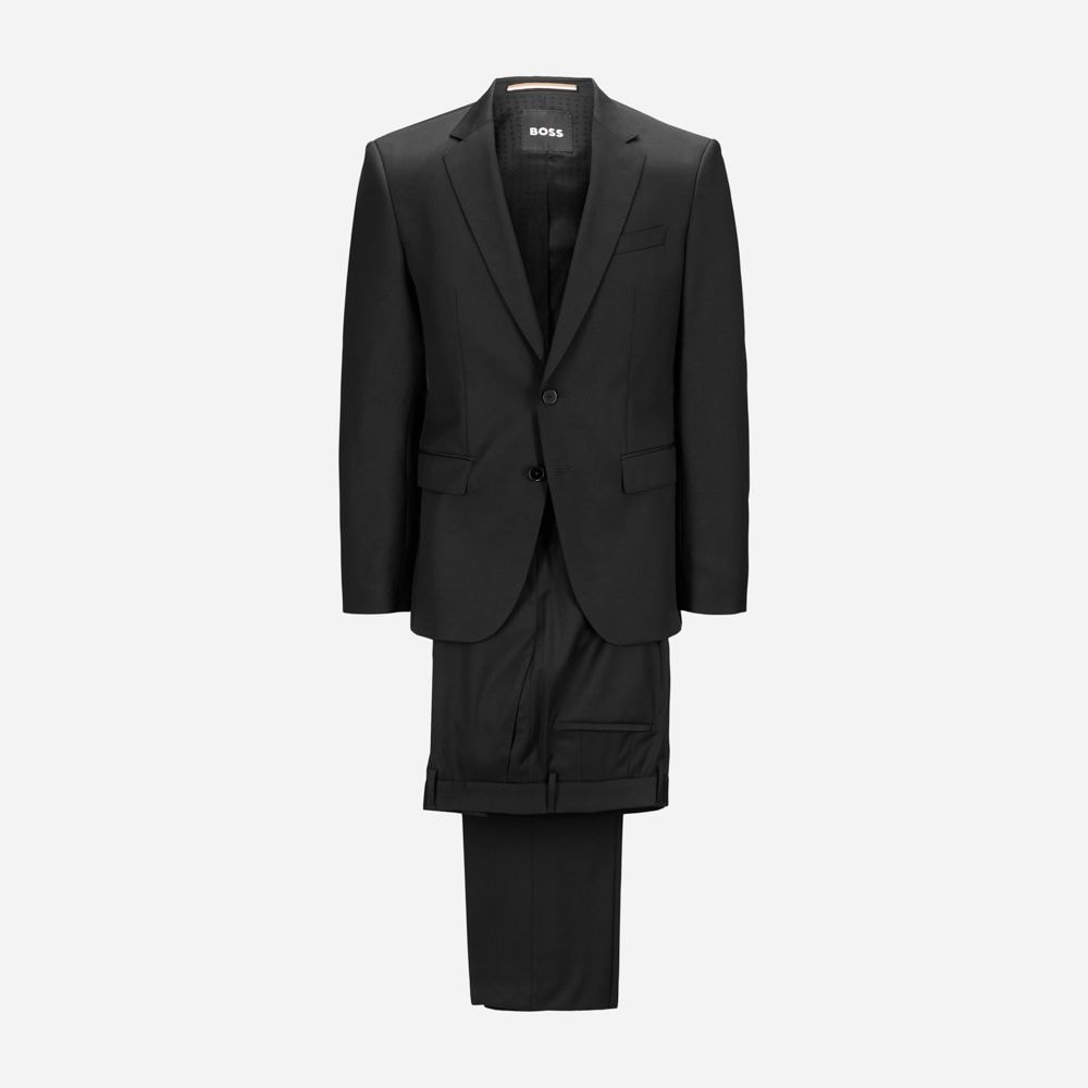 Genius Suit Trouser - Black