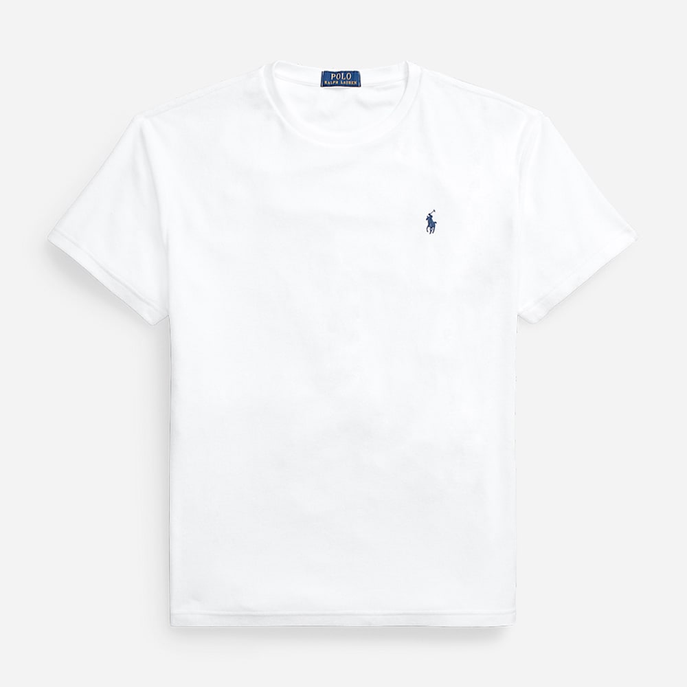 Classic Fit Terry T-Shirt White