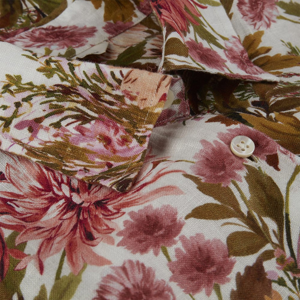Sofie Shirt Red Flower